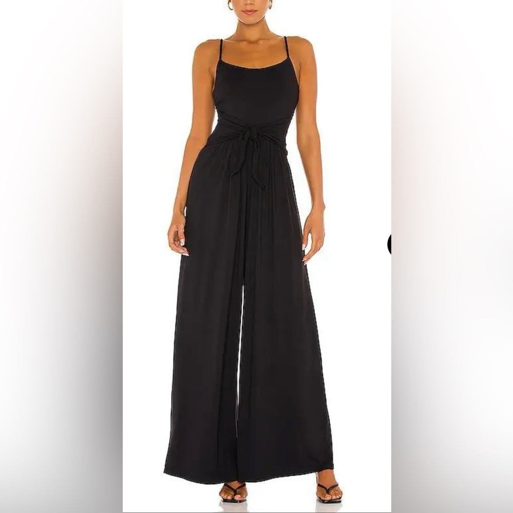 Susana Monaco, black flowy, wide leg jumpsuit, size small, never worn